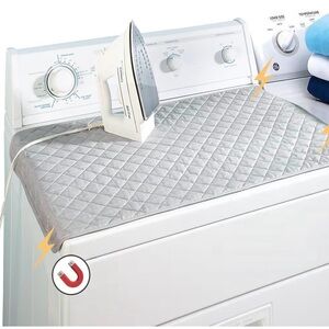 Magnetic Quilted Gray Ironing Mat